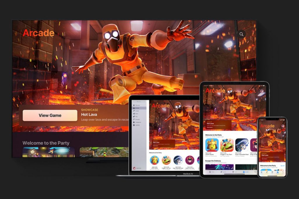 Image of Apple Arcade.